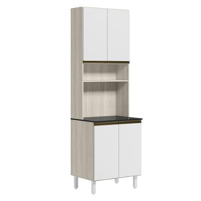 Paneleiro Duplo 4 Portas 70cm Mdf Kali 12230 Bianco Toq Branco Uv Nicioli Bianco Toq Branco Uv
