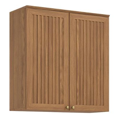 Armário Aéreo Requinte 80cm 2 Portas Nature - Móveis Henn Nature