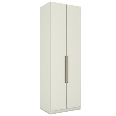 Guarda Roupa Modulado 2 Portas 241x80 Cm Seletto Areia Henn Areia