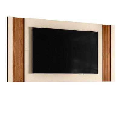 Painel Extensível Real Pérola Metalizado-cinamomo Mel Para Tv Até 65? - Mobler Pérola Metalizado-cinamomo Mel
