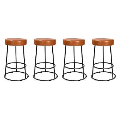 Kit 4 Banquetas Roma 70cm Couríssimo Amarula - Salaone Amarula