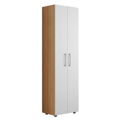 Armário Multiuso Beatriz 2 Portas Amêndoa-branco - Ajl Móveis Amêndoa-branco