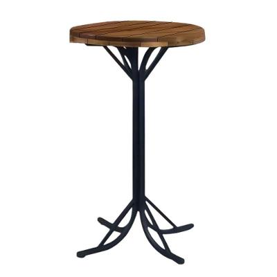 Bistrô Itália Em Metal Preto 60 Cm