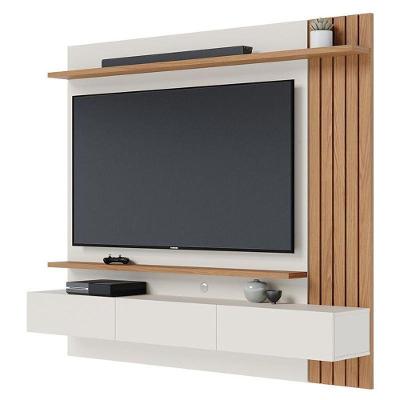 Home Suspenso Juriti 1.8 Ripado Off White Matte-freijó Para Tv Até 70? - Colibri Off White Matte-freijó