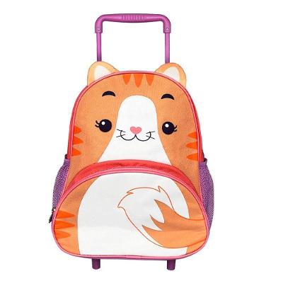 Mochila De Rodinha Infantil - Gato