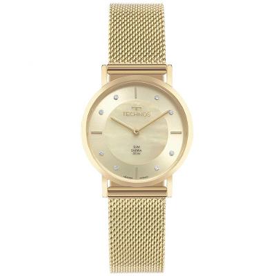 Relógio Technos Feminino Slim Dourado - 2025ltx-1x 2025ltx-1x