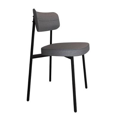 Cadeira Alloa Fixa C/4 Pés 50 X 44,7 X 83,8 Cm C/1 Un. Corriente Cinza Corriente Cinza