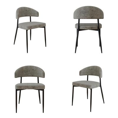 4 Unidades Cadeira Bless Fixa C/4 Pés 53 X 55 X 78cm. Lautrec Marrom Lautrec Marrom