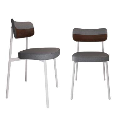 Cadeira Alloa Fixa C/4 Pés 50 X 44,7 X 83,8 Cm C/2 Un. Corriente Cinza/courino Whisky Corriente Cinza/courino Whisky