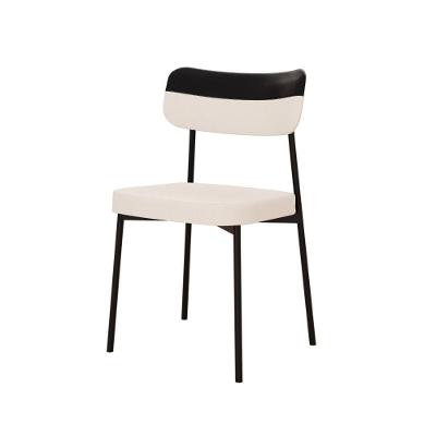 Cadeira Mynna Fixa C/4 Pes 525 X 470 X 790 Mm C/1 Un. Crt.palha/courino Preto Crt Palha/courino Preto