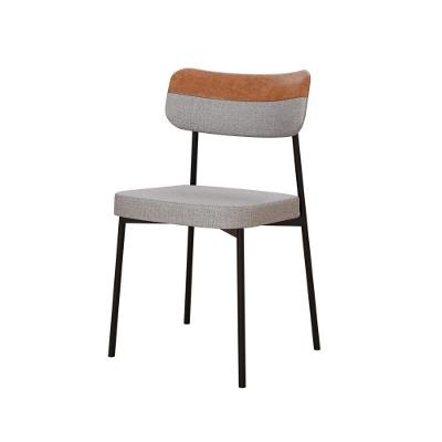 Cadeira Mynna Fixa C/4 Pes 525 X 470 X 790 Mm C/1 Un. Crt.cinza Cl/courino Caramelo Crt Cinza Claro/cn Caramelo