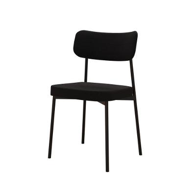 Cadeira Mynna Fixa C/4 Pes 525 X 470 X 790 Mm C/1 Un. Preto Preto