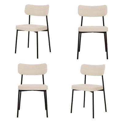 Cadeira Mynna Fixa C/4 Pes 525 X 470 X 790 Mm C/4 Un. Corriente Areia Corriente Areia