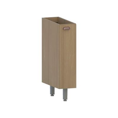Balcão De Cozinha Sem Tampo 20cm 1 Porta Classic Luciane Móv Freijó/freijó Brasil