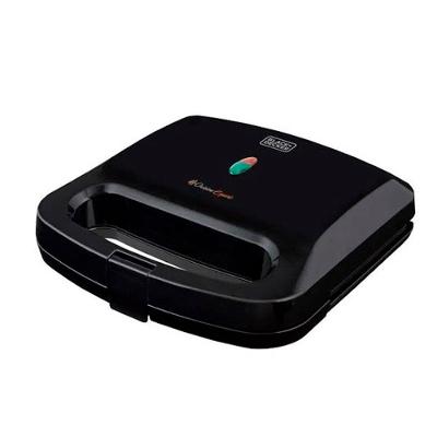 Sanduicheira Grill Gs800 Antiaderente Black Decker Preto 110v