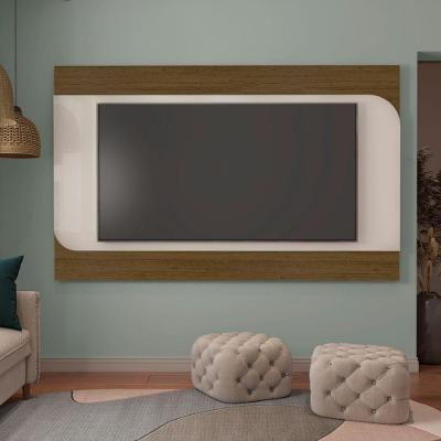 Painel Com Suporte Para Tv Até 86 Polegadas 220cm Multimóveis Cr45315 Pinho-off White