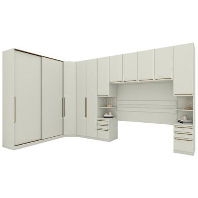 Quarto Casal Modulado Completo 6 Pecas Seletto Areia Henn Areia