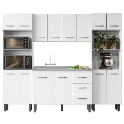 Cozinha Modulada Completa 4 Peças Mara Branco Moblis