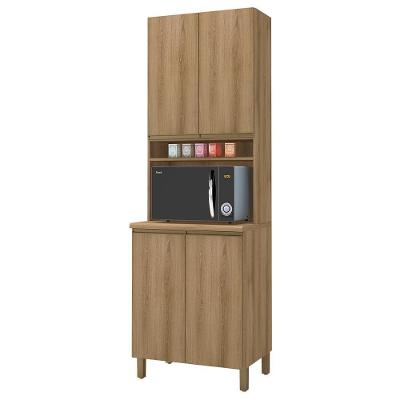 Torre Quente Dinamarca 70cm 1 Forno 4 Portas Castani - Indékes Castani