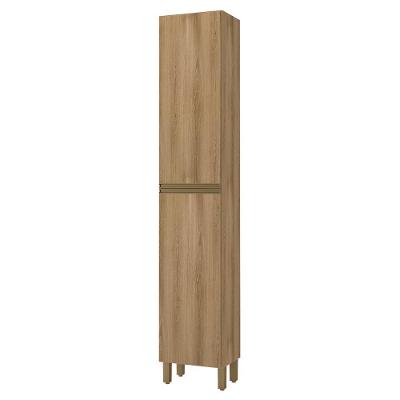 Paneleiro Dinamarca 40cm 2 Portas Castani - Indékes Castani