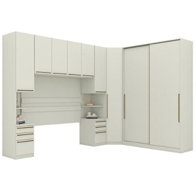 Quarto Casal Modulado 5 Pecas Seletto Areia Henn Areia