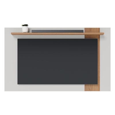 Painel Suspenso Extensível Leme Off White Matte-freijó Para Tv Até 70? - Colibri Off White Matte-freijó