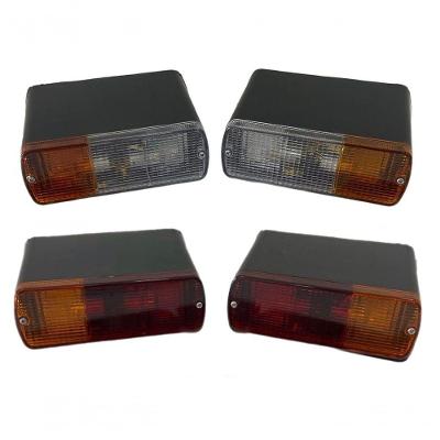 Kit Com 4 Lanternas Traseiras Trator New Holland Tl