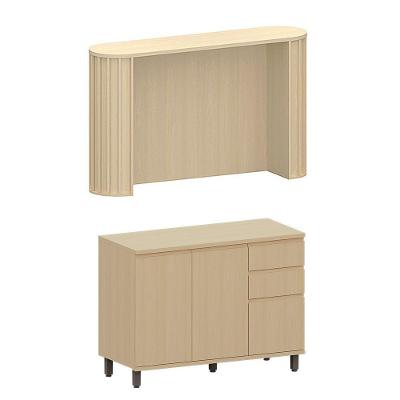 Bancada Cozinha 144cm Com Tampo Para Ilha E Balcão 120cm Aura Carvalho
