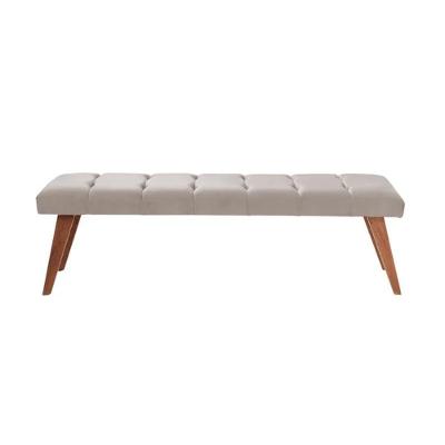 Puff Decorativo Recamier Madri Linho Francês