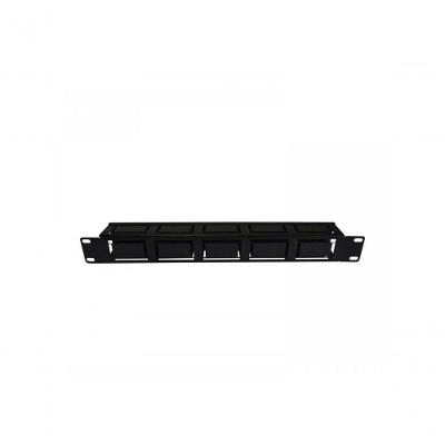 Guia Organizador De Cabos Max Eletron 1u X 19" Alta