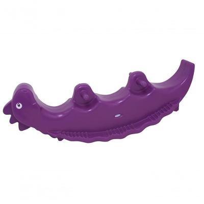 Gangorra Infantil Dinossauro Roxo Xalingo