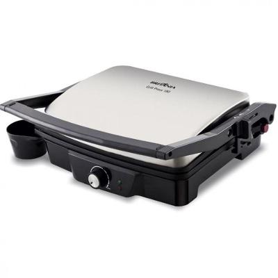 Grill Press 180 Britânia Abertura De 180 Graus Preto Com Inox 220v