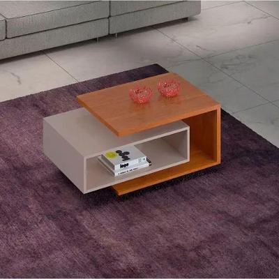 Mesa De Centro Diva Jcm Movelaria - Cinamomo/off