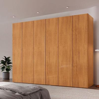 Guarda Roupa Casal Coliseu Mdf 6 Pts 6 Gvts Moderna Mobília Naturalle