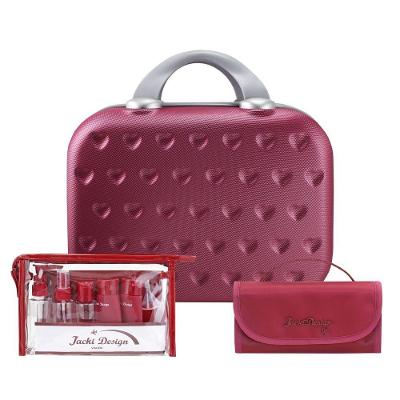 Kit Frasqueira Love, Kit De Frasco 10pç, Necessaire Rocambole Vinho