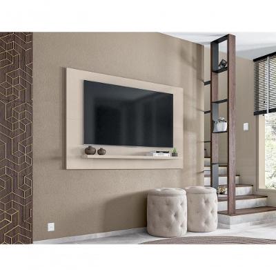 Painel Safira 1.35 Com Prateleira P/ Tvs Ate 50'' Cedro