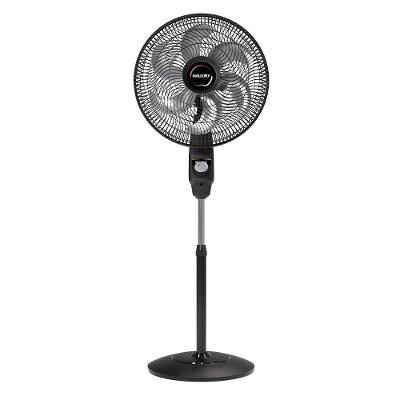Ventilador De Coluna Mallory 40cm Eolo Com 6 Pás E Silencioso Preto 110V