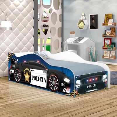 Cama Carro De Polícia Kids Infantil