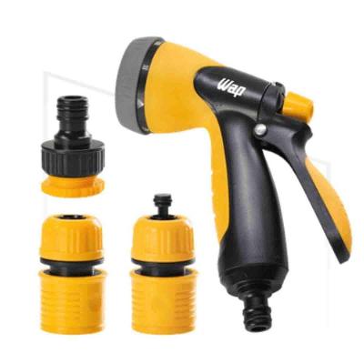 Kit Irrigação Com Esguicho Regulável Para Mangueira 4peças