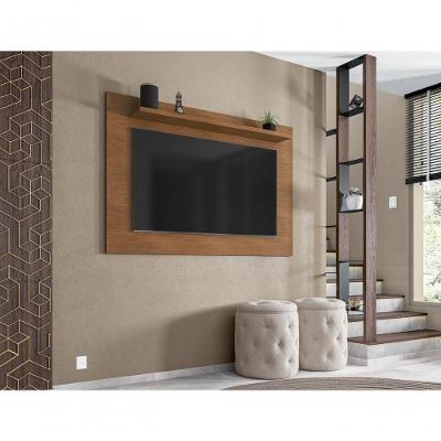 Painel Topázio 1.35 Com Prateleira P/ Tvs Ate 60'' Off White