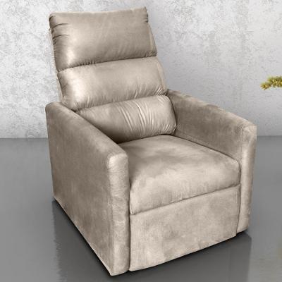 Poltrona Reclinável Do Papai Neiva Suede Bege