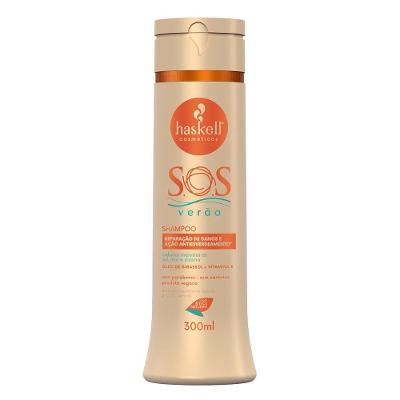 Shampoo Reparador Pós Sol S.o.s Verão Haskell 300ml