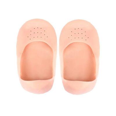 Par De Meias Sapatilha Silicone Cicatrizante Proteção