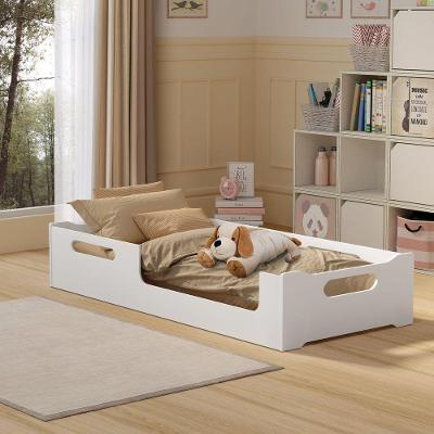 Cama Cecília Solteiro Montessoriana 100% Mdf + Colchão Solteiro 188x88 Toraflex - Branca