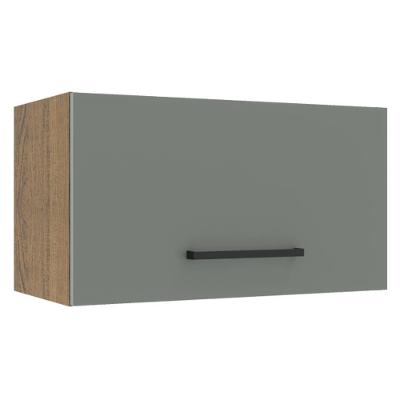 Armário Aéreo Agata 60 Cm Rustic/Cinza Madesa