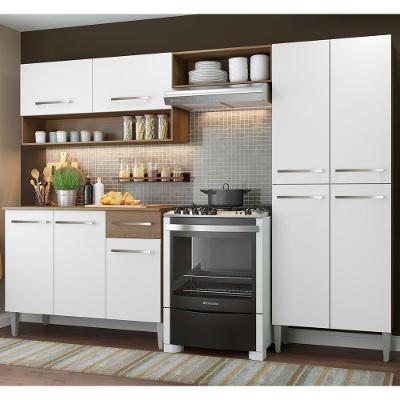 Cozinha Compacta Emilly com Armário e Balcão Branco Madesa