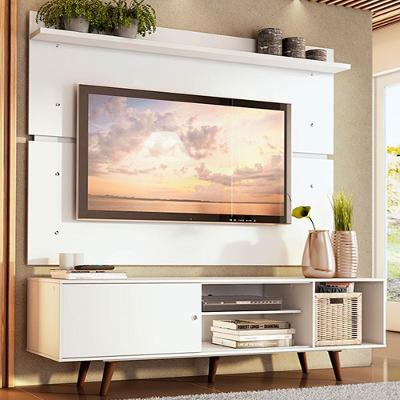 Rack Dubai e Painel para TV até 65\ Branco Madesa"