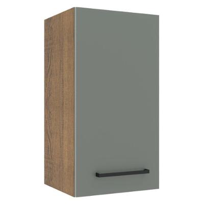 Armário Aéreo Madesa Agata 35 Cm 1 Porta cinza