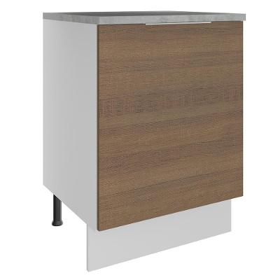 Balcão Stella 1 Porta Branco/rustic Madesa