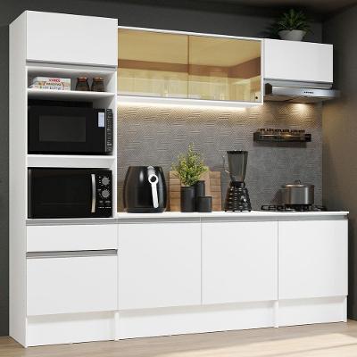 Cozinha Completa Diamante com Armário Balcão e Tampo - Madesa